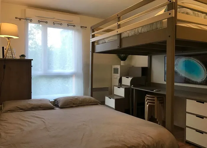 Appartement 22m2 Rer Val D'europe A 150m /disney-paris *